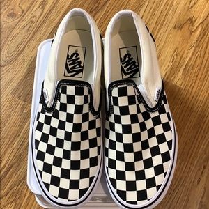 Checkered Vans